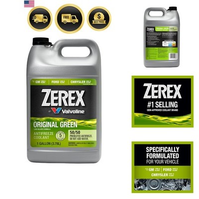 Green Low Silicate 50/50 Prediluted Ready-to-Use Antifreeze/Coolant 1 GA