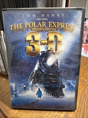 The Polar Express: Presented in 3-D (DVD, 2004) - Like New