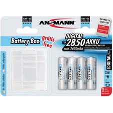 Ansmann 5035513 Solar maxE AA/Rechargeable NiMH 800mAh 1.2V x2 Low-S/Discharge 5.25 per battery