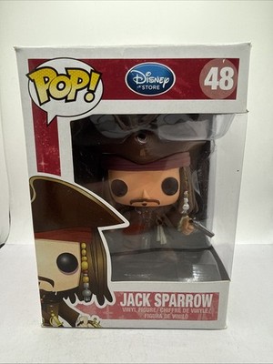 Funko POP Disney JACK SPARROW #48, DISNEY STORE Logo RARE