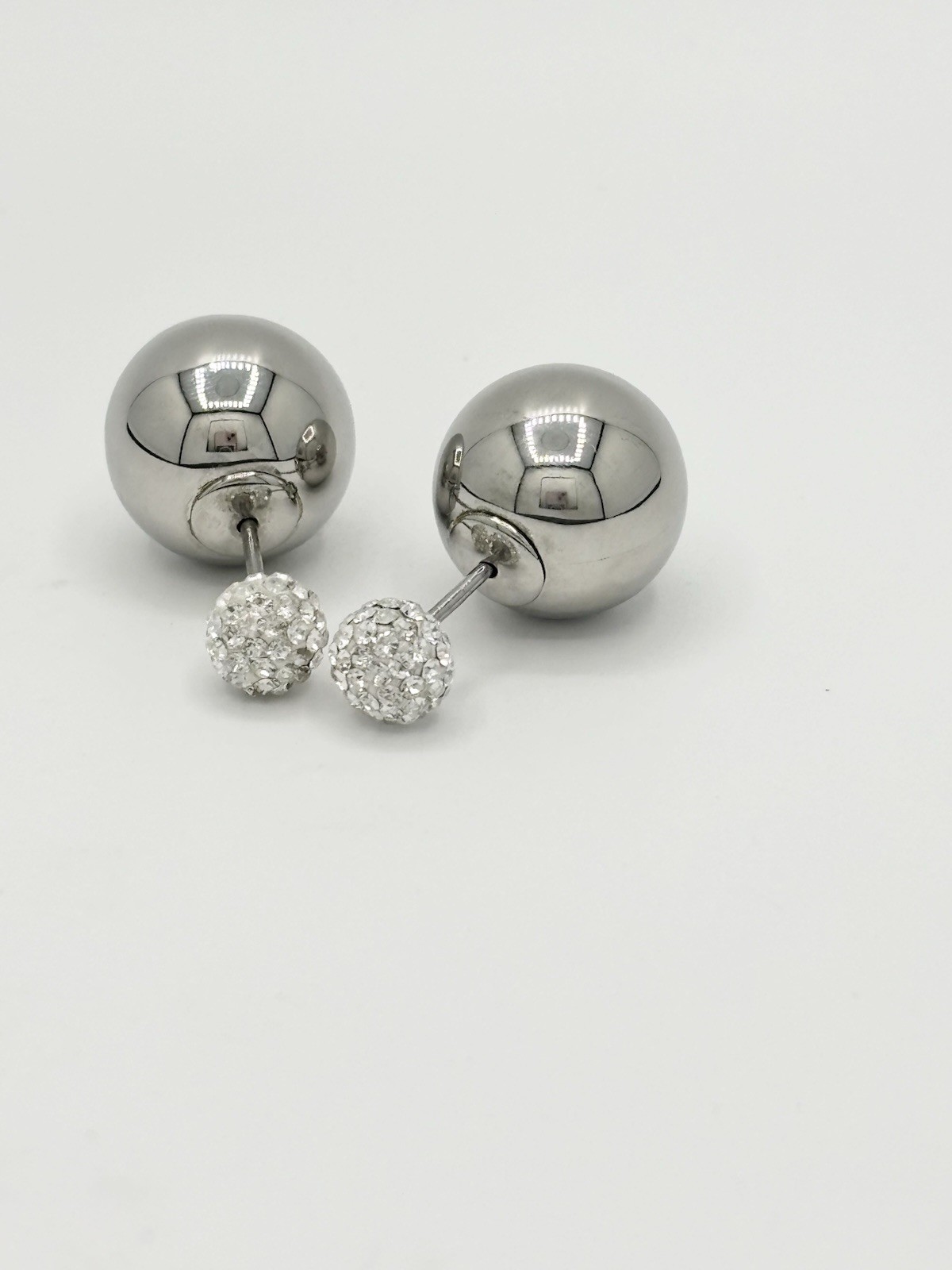 Modernist Double-Sided Reversible Stud Earrings –… - image 3