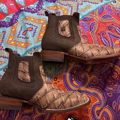 Men s Rodeo Cartie Western Cowboy Boots