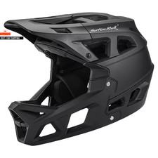 Casco Ciclismo MTB Full Face Mountain Bike Casco per Uomo DH BMX Moto Off-