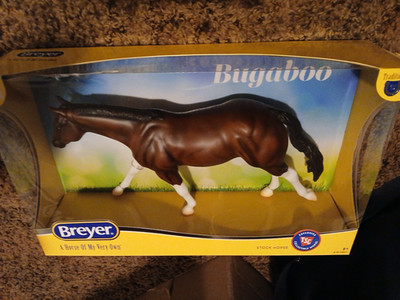 Breyer 2024 Bugaboo TSC Exclusive Model Roxy Bay Splash  Stock Horse Mold