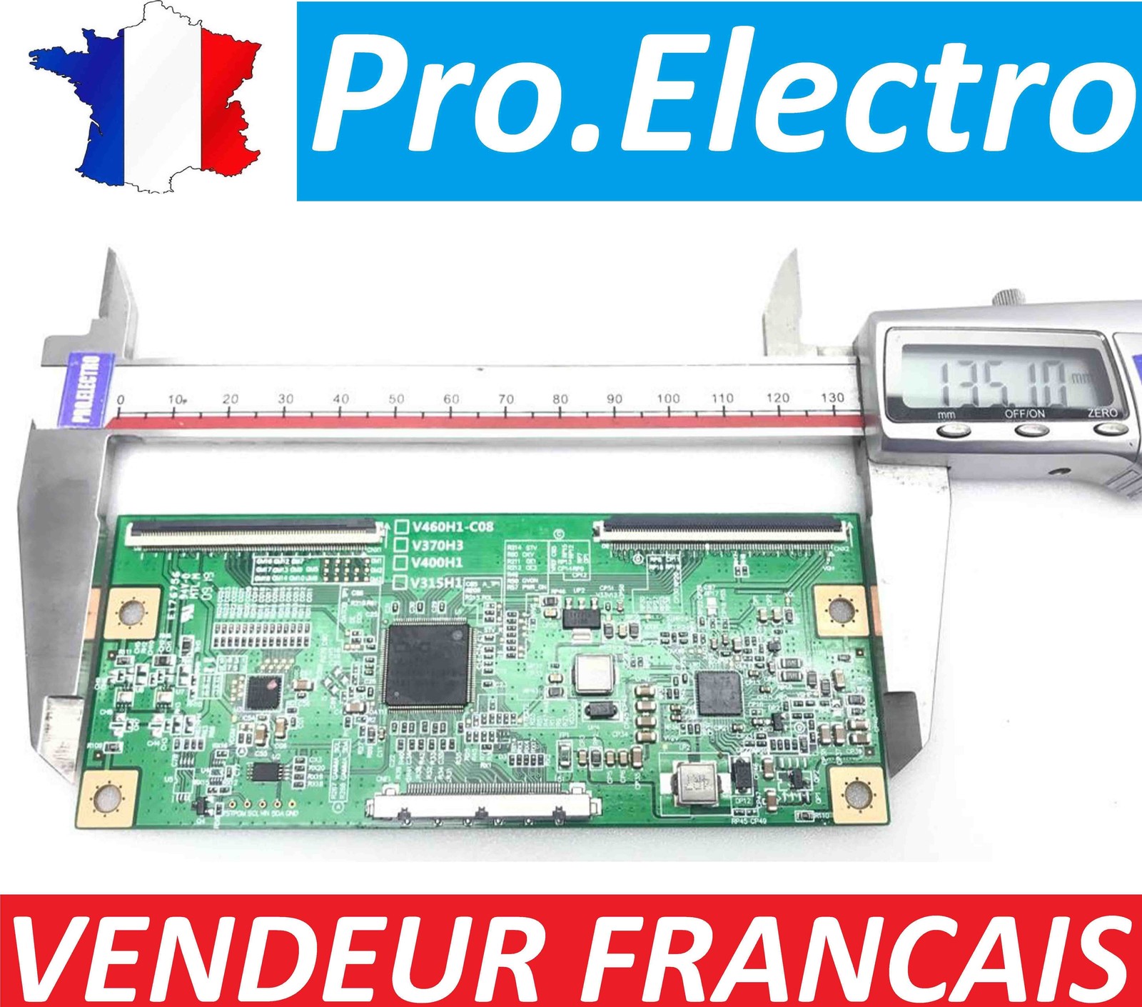 Platine T-CON V460H1-C08 Samsung LA46C530F1R | Pièce TV LCD 46"