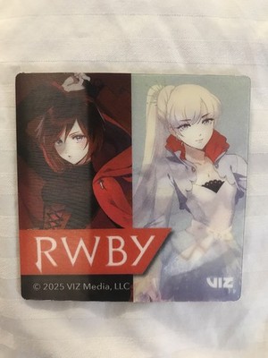 RWBY Anime Expo / SDCC 2025 Exclusive Lenticular Coaster Rooster Teeth VIZ Media