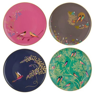 Sara Miller Chelsea Collection 4er Set Kuchenteller