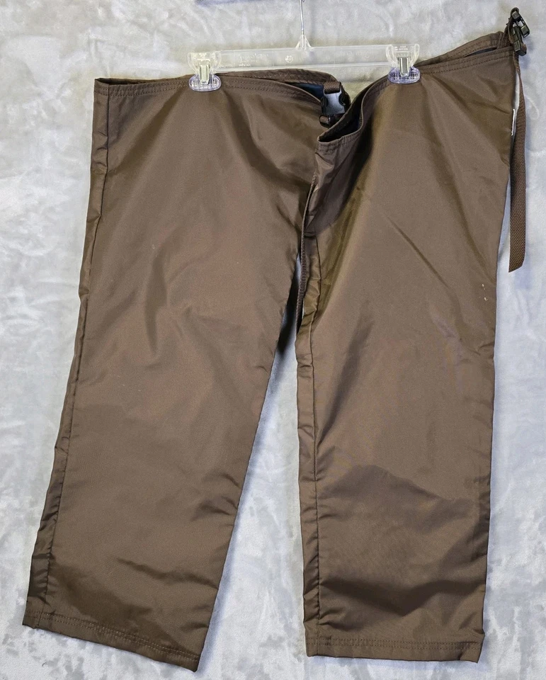 Dans охотничье снаряжение Briar доказательство щетка High-N-Dry Buster Chaps коричневый маленький 28 EUC - Изображение 4 из 4