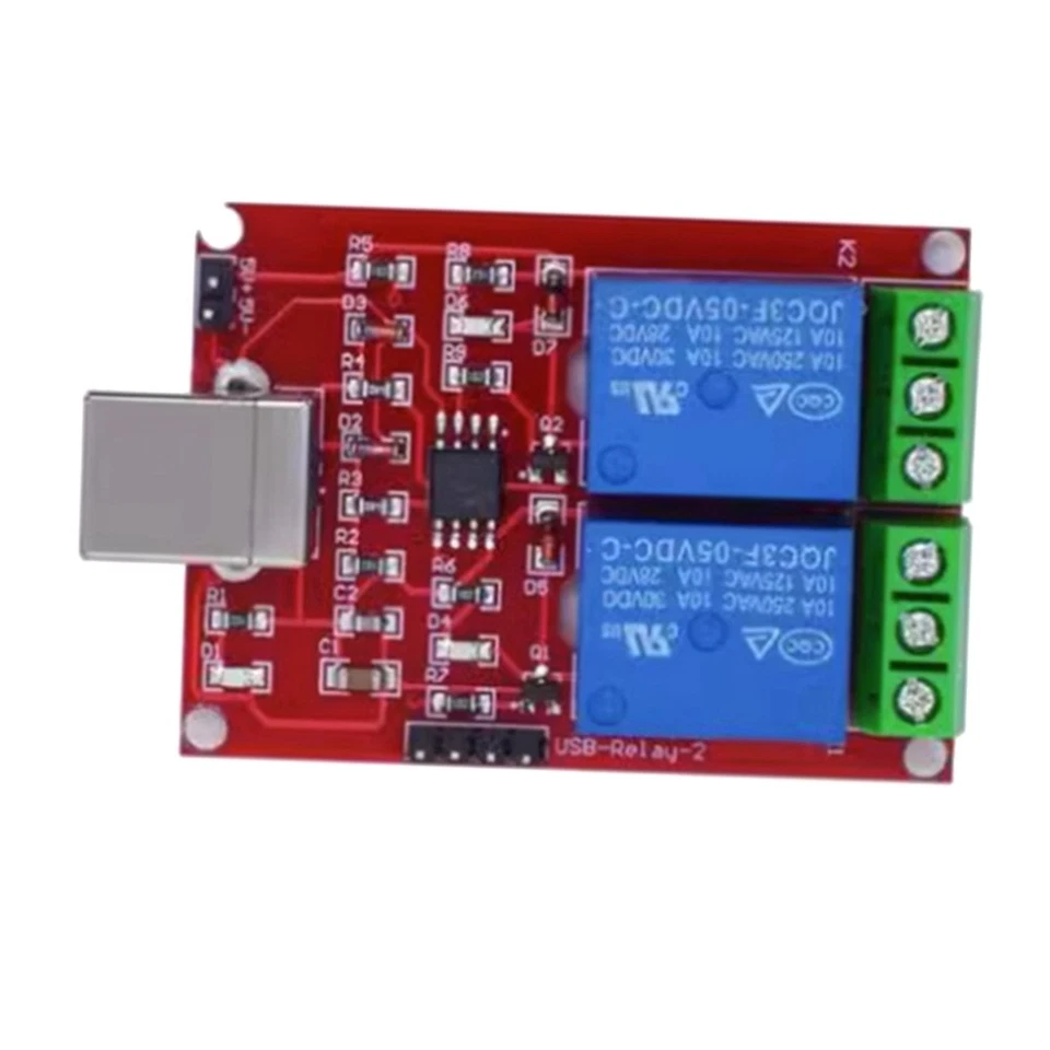 2 Channel 5V USB Relay Control  Programmable Computer for Pc Intelligent1743 - Image 2 of 4
