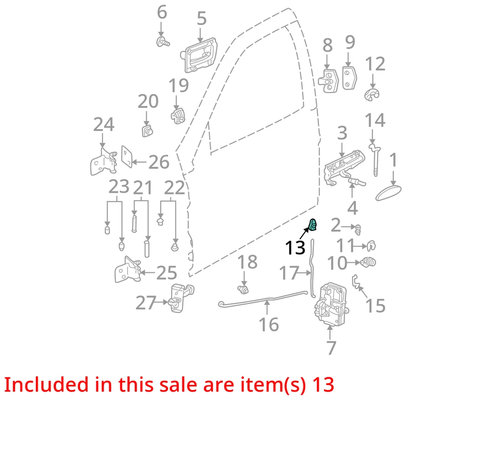 ADEQUADO PARA 2000-2005 SATURN L300 L200 BOTÃO ASM FRT S/D LKG HASTE M 24424977 - NOVO FABRICANTE DE EQUIPAMENTO ORIGINAL - Imagem 2 de 3