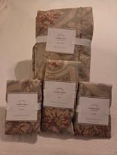 Funda Nórdica Pottery Barn Lino Belga Gris Flagstone – Tamaño Full/Queen, Nueva Con Etiquetas