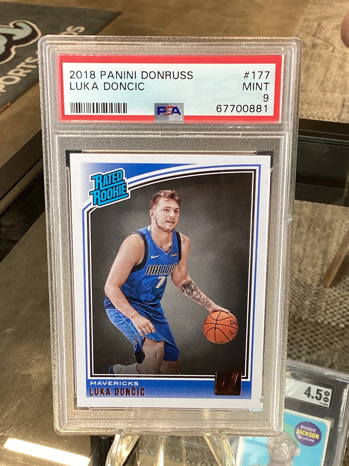 2018 Panini Donruss Luka Doncic #177 PSA 9