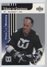 2002-03 Upper Deck Piece Of History 1033/2999 Gordie Howe Mr Hockey #114 HOF 2a8