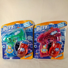 Blitz Light-Up Bubble Blaster Bubble Making Toy Lot of 2