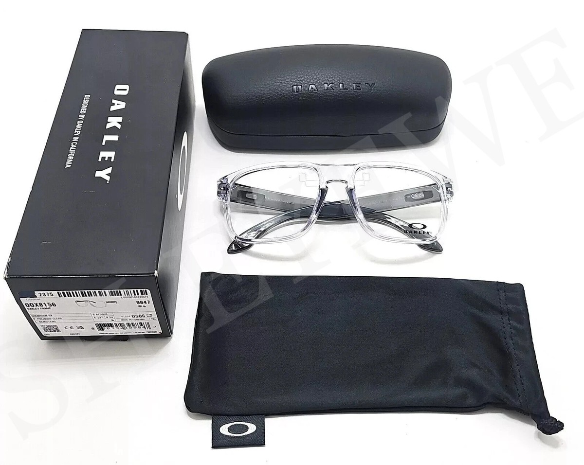 Oakley Holbrook RX OX8156-0354 Polished Clear Square Unisex