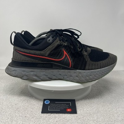 Nike React Infinity Run FK 2 Ridger Rock Chile Black Shoes Men s 11.5 CT2357-200