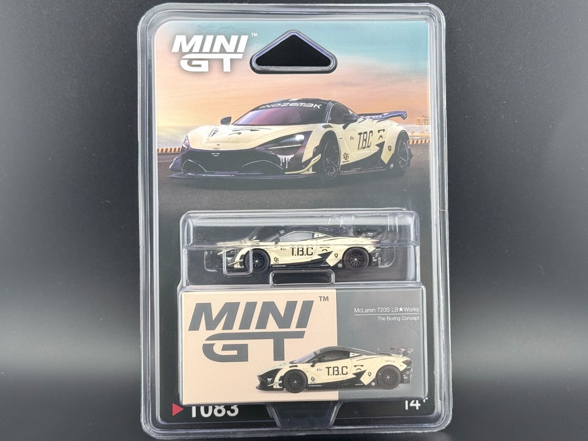 Mini GT McLaren 720S LB-Works The Boring Concept #1083 1/64 | eBay