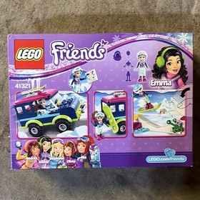 LEGO Friends 41321 Snow Resort Off-Roader 141pcs Emma With Box Ages 6-12