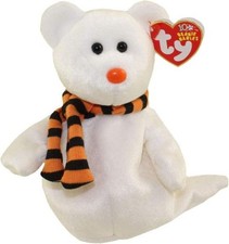 Ty Beanie Baby - QUIVERS The Ghost Bear