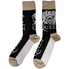 Queen Crest And Logo Womens Ankle Socks Size One Size