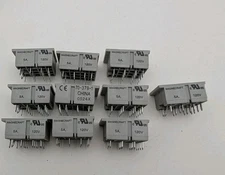 Lot Of 10 Schneider Electric 70-379-1 5A 120V 14-Pin PCB Mount Relay Socket