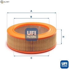 AIR FILTER 30.843.01 FOR MERCEDES-BENZ 123/T-Model T1/TN/Van/Platform/Chassis