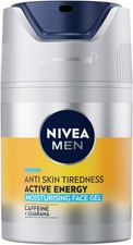 NIVEA MEN Skin Energy Refreshing Face Gel (50 Ml), Invigorating ,Moisturiser