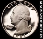 1981-S Washington Quarter- Silver- Choice Gem Proof Luster No Reserve #J5399