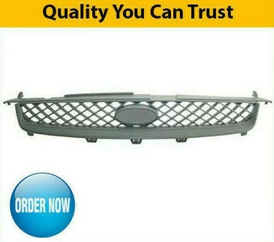 2006-2008 Front Main Centre Grille Black Fits Ford Fiesta High Quality - Image 1 of 4