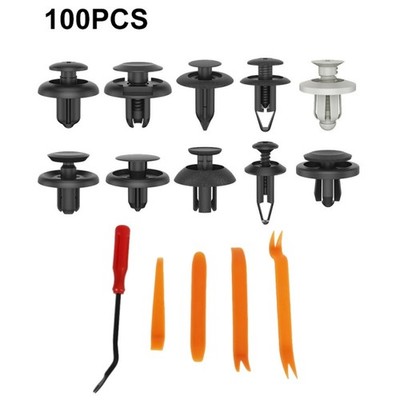 105 teiliges Auto KFZ Spreiznieten Sortiment Autotür Befestigung Clips Kit Set