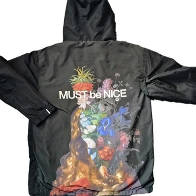 Rip And Dip Must Be Nice Size Small Windbreaker Pull over