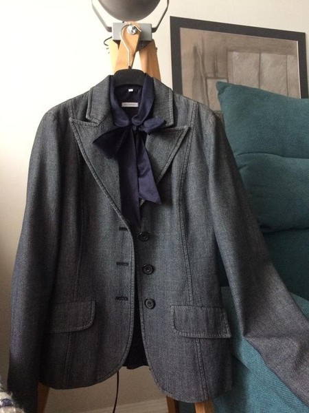 Women Max Mara Jacket Grey 38 / M / 46 #N38Z