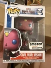 Marvel Captain America Civil War Vision 1143 Funko Pop Figure NIB Amazon Excl