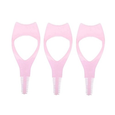 Upper Lower Eye Lash Mascara Shield Applikator Wimpern Werkzeuge Rosa C7U42938