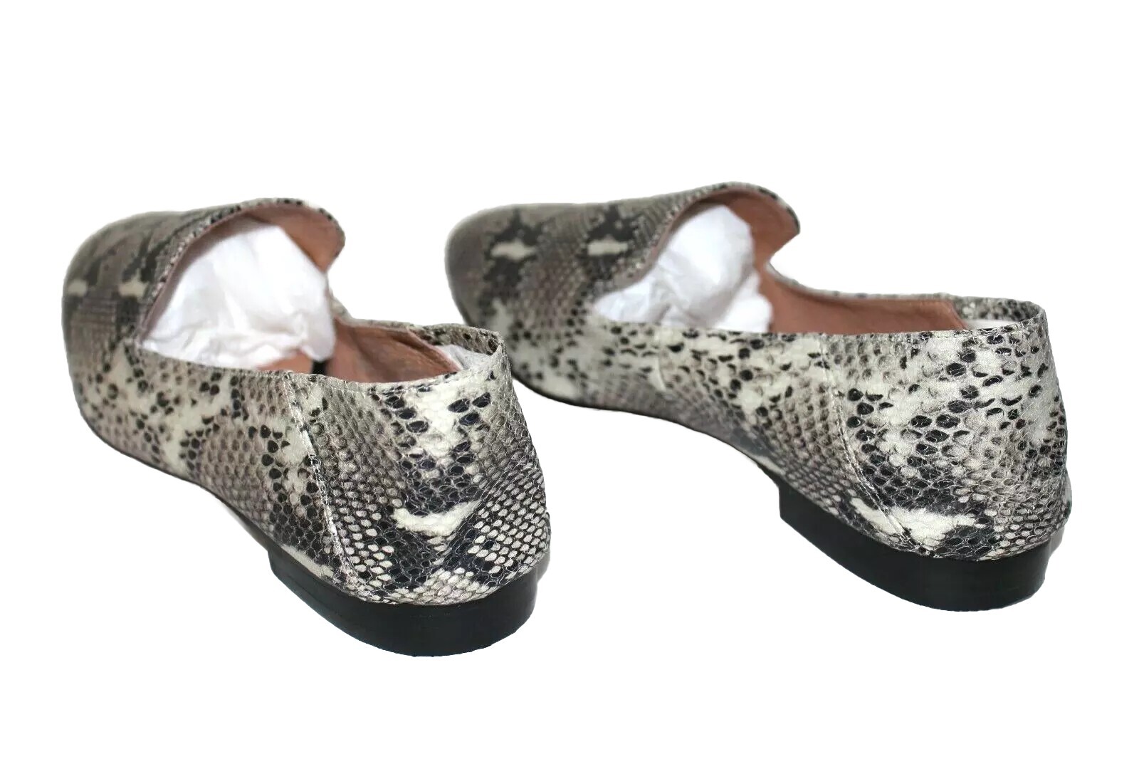 🔥HALOGEN Sylvia 8 US Python Snakeskin Leather Co… - image 3