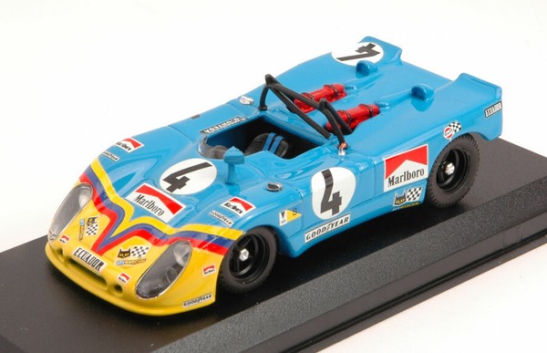 Porsche 908/2 Flunder #4 7Th Lm 1973 G.Ortega /F.Mahmud 1:43 Modell-image