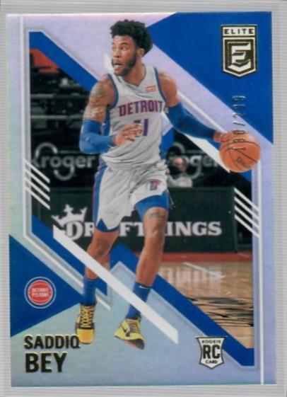 2020-21 Panini Donruss Elite #103 Saddiq Bey #/299