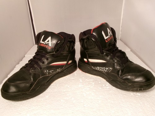 Vintage 1992 LA Gear LA Lights Herren Größe 5 schwarz ungetestet