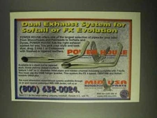 1999 Mid-USA Power House Pipes Ad - Dual Exhaust