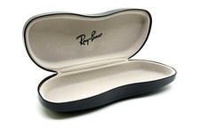Ray Ban Hard Clamshell Case for Glasses Eyeglasses Protective Black - Case Only