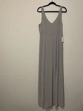 NWT Show Me Your Mumu Jenn Maxi Dress Bridal -Party Dove Gray Women’s Size XL