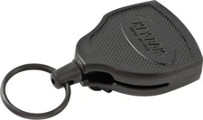 KEY-BAK Self Retracting Key Reel Black Polycarbonate Construction Case BS48