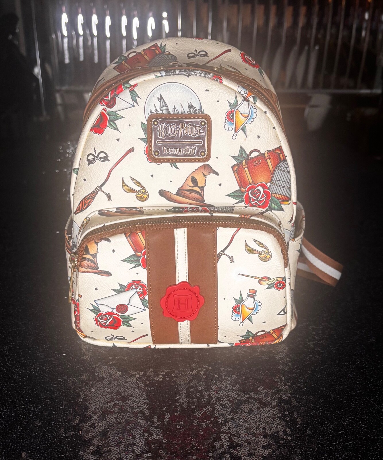Loungefly Harry Potter Tattoo Art Mini Backpack – A Spellbinding Accessory for Fans  