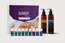 Young Living Raindrop Technique Essential Oil Collection Kit Free Shipping US