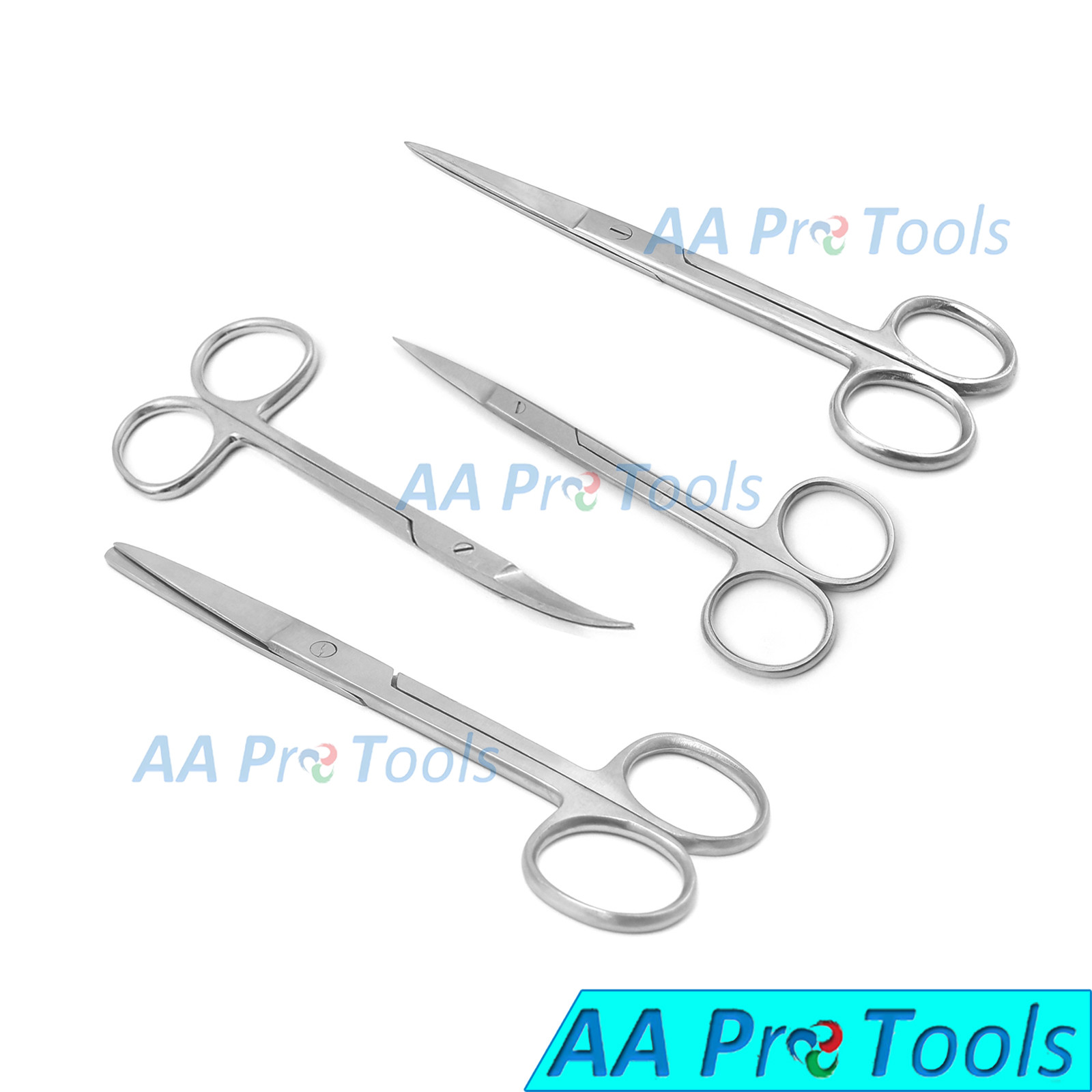 Dressing & Iris Scissors Medical (Sharp/Blunt Blades) Stainless Steel ...