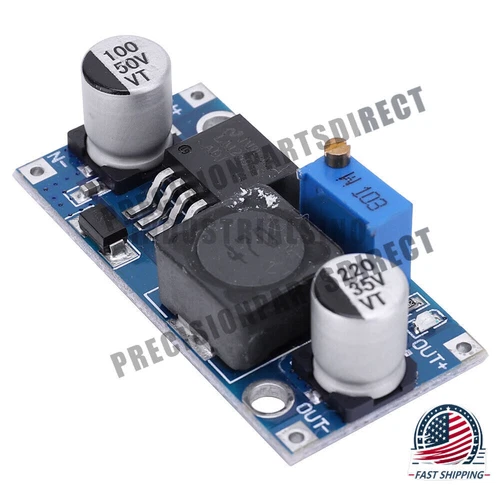 LM2596S DC-DC 3A Buck Converter Adjustable 3.2-46V Step-down Power Supply Module