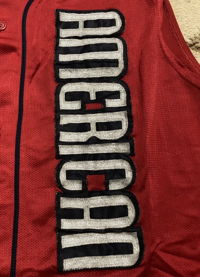 DEREK JETER American All Star MLB JERSEY NY Yankees XL w/1999 Limited Edition - Image 3 of 4