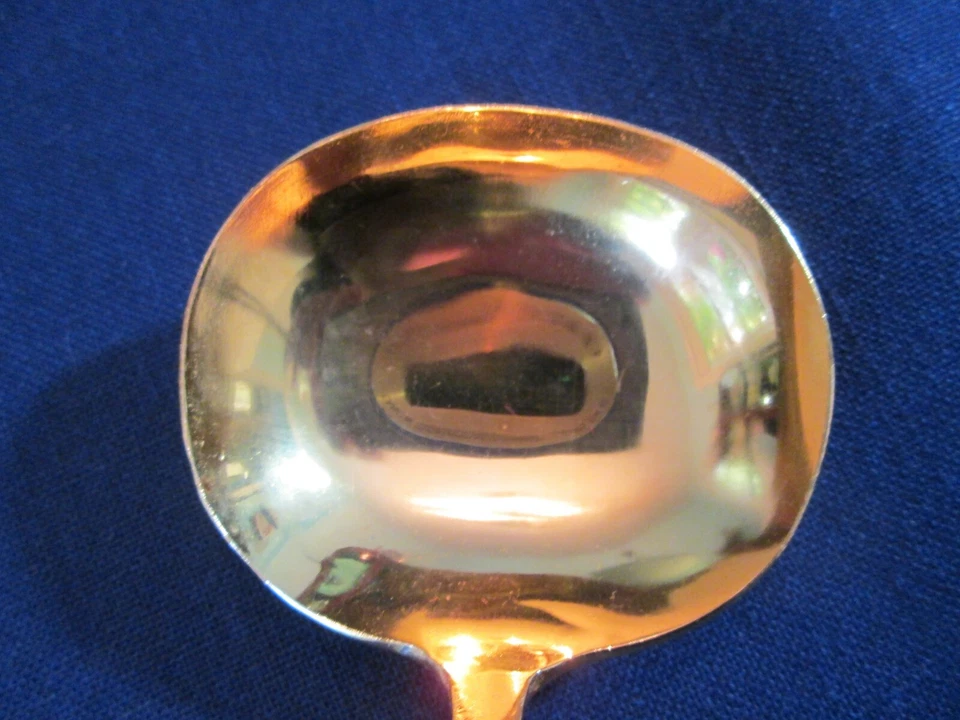 ¡CUCHARÓN PARA SERVIR GRAVY! Vintage COSMOS Acero Inoxidable: CSM52 ORO BAMBÚ Patrón: EXCELENTE Foto 4 de 4