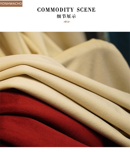 high-grade living room white red thick velvet cloth blackout curtain tulle C400 - Picture 10 of 12