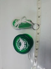 Duncan Butterfly YoYo  Genuine Original See Thru Transparent Green